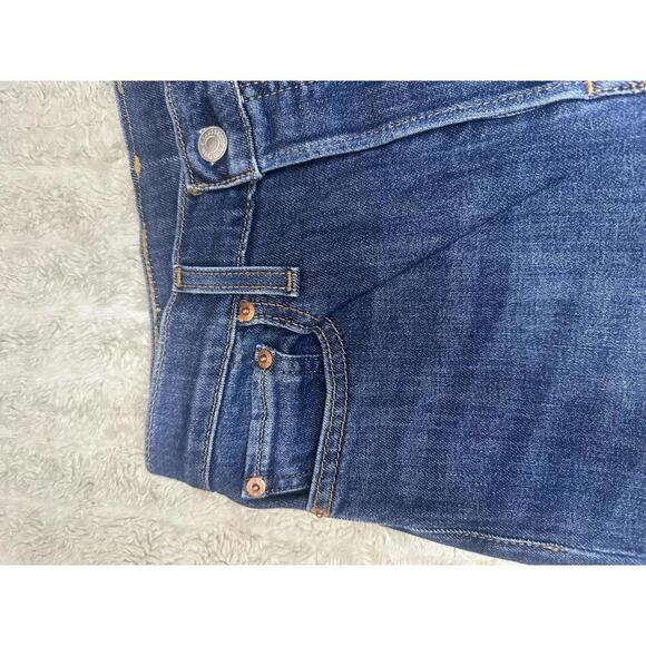 Levi's classic 501 Skinny high-waisted button-fly jeans Size W28 - Picture 3 of 10